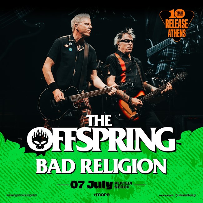 The Offspring & Bad Religion @ Release Athens 2026