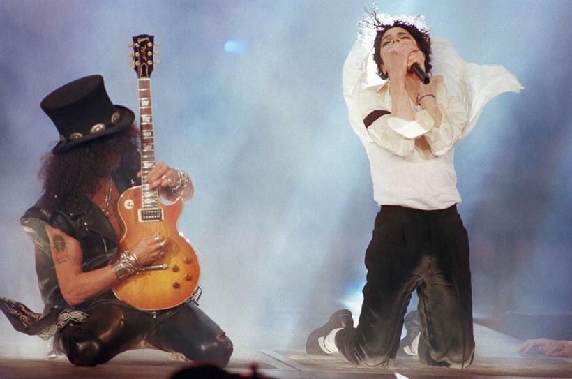 Slash & Michael Jackson