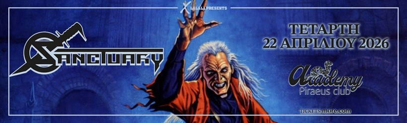 Sanctuary live @ Piraeus Club Academy