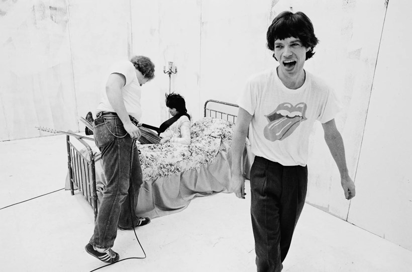 MickJagger-Rolling Stones-Logo-Tshirt