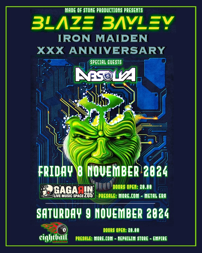 Blaze Bayley live in Greece