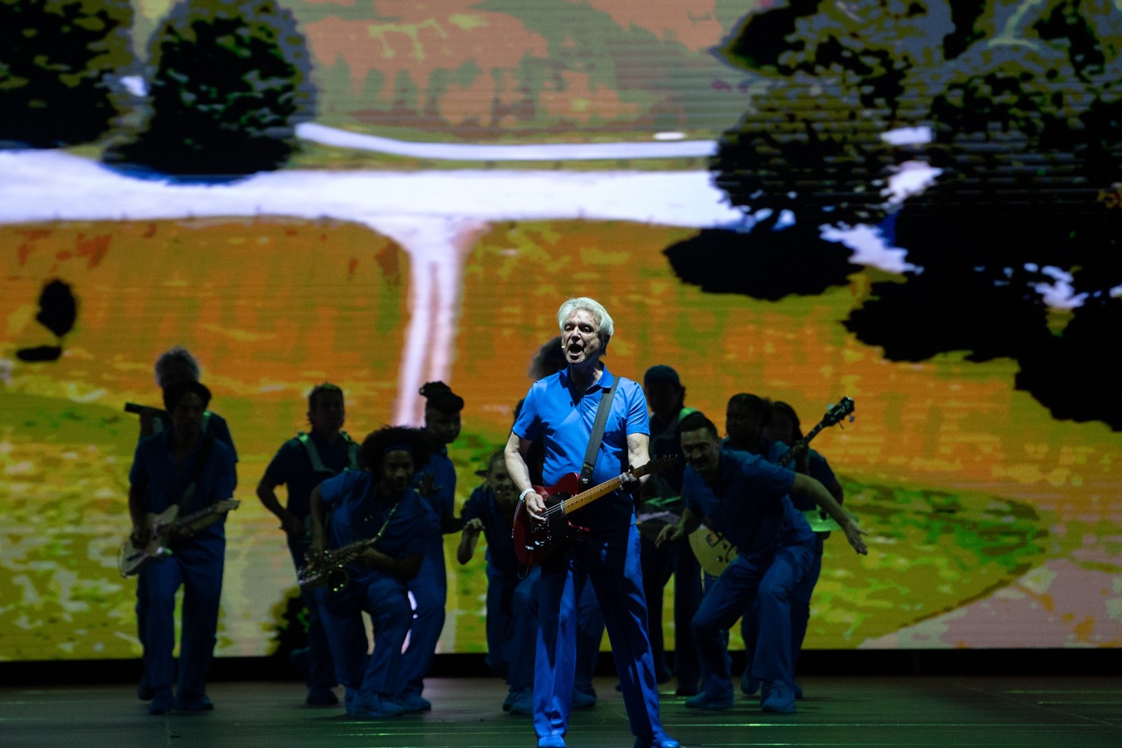David Byrne live @ Release Athens x SNF Nostos