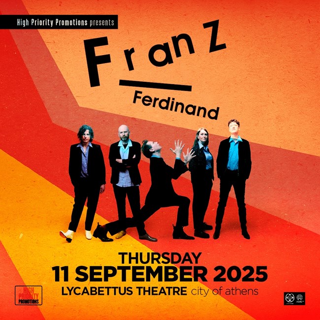 Franz Ferdinand live in Athens 2025