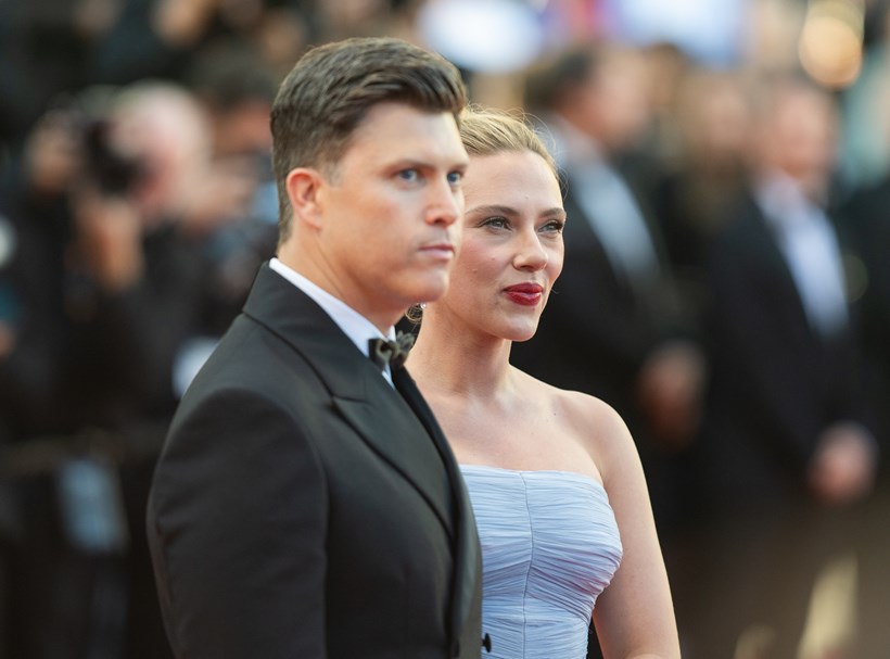 Scarlett Johansson Colin Jost