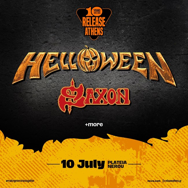 Helloween & Saxon @ Release Athens 2026