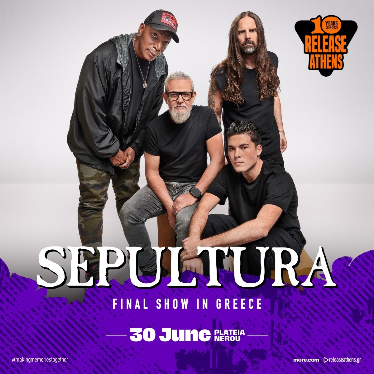 Sepultura @ Release Athens 2026