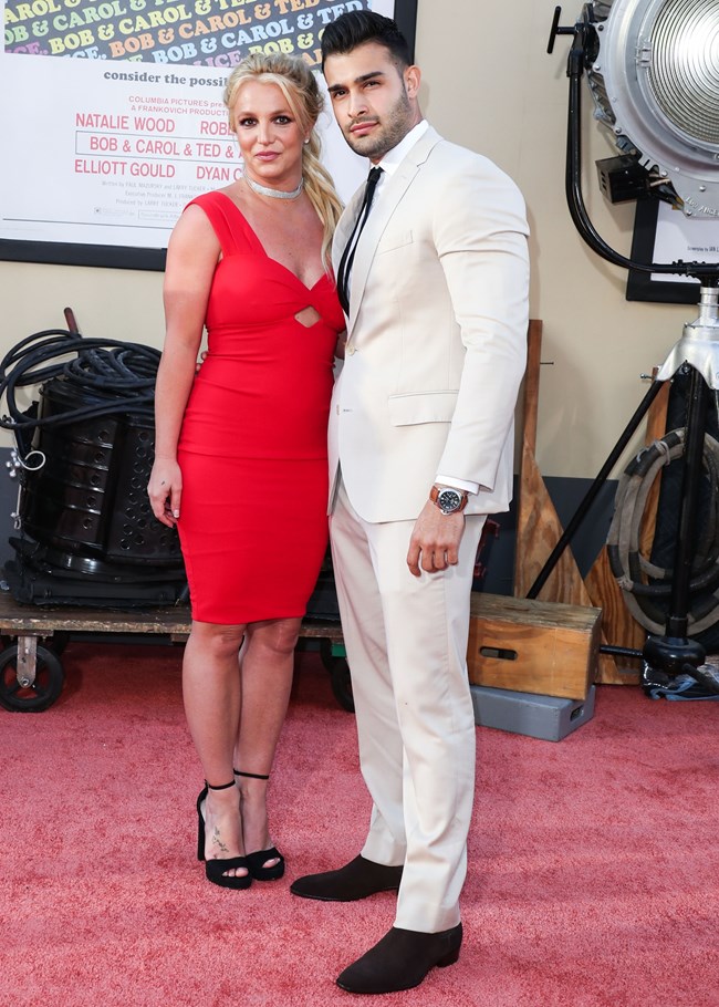 britney spears sam asghari.