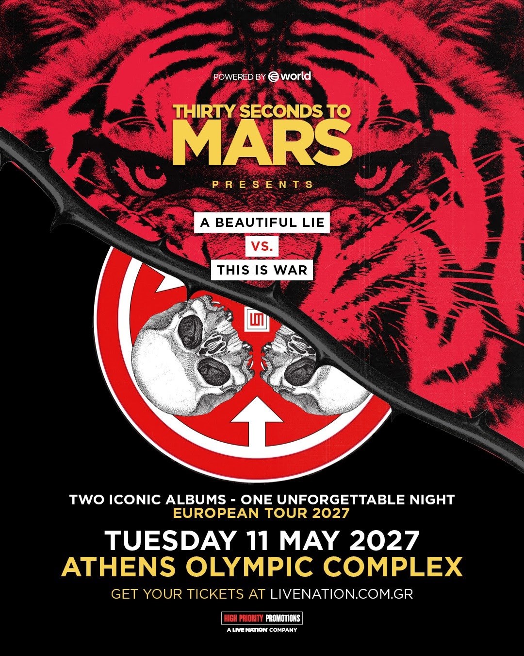 Thirty Seconds to Mars live in Athens