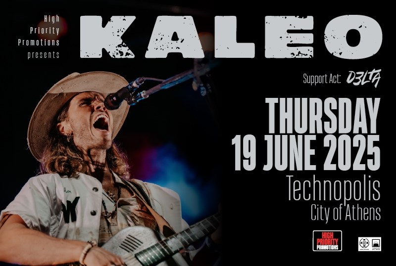 KALEO live @ Technopolis Athens