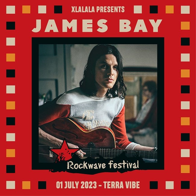 James Bay Rockwave festival 2023