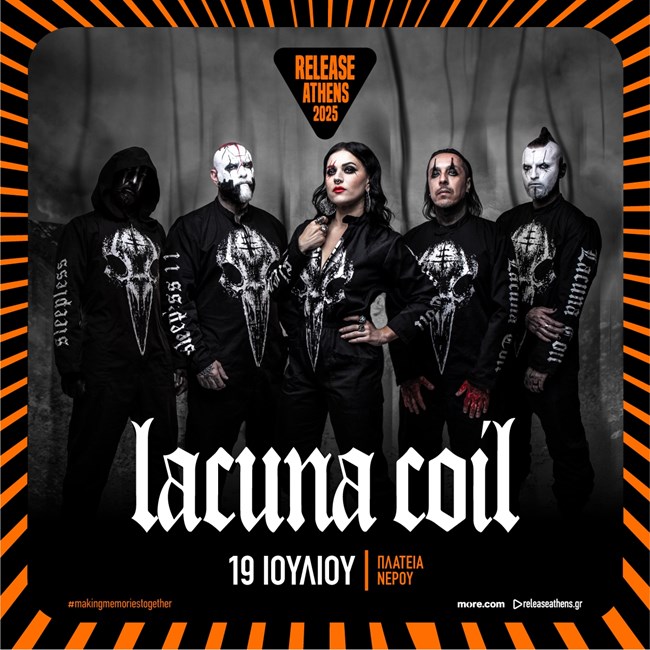 Lacuna Coil @ Release Athens 2025