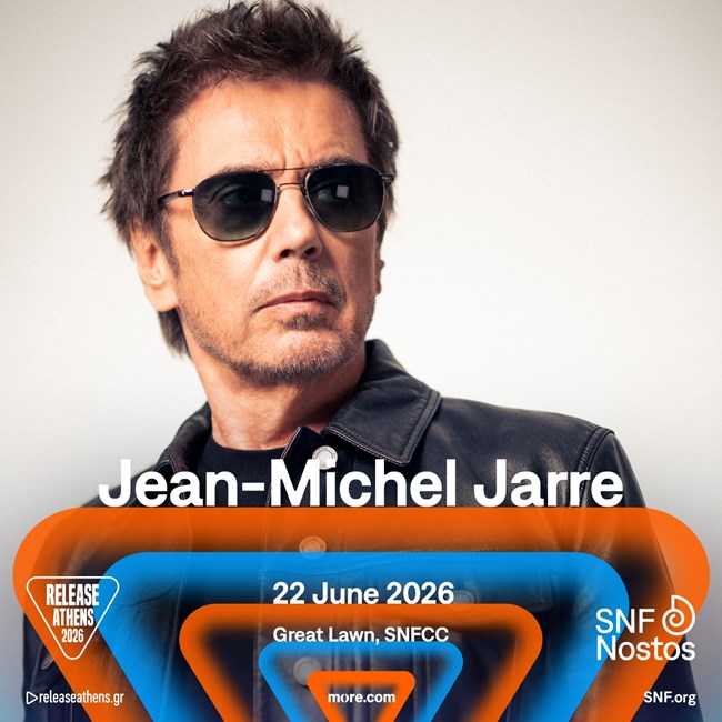 Jean-Michel Jarre @ Release Athens x SNF Nostos 2026
