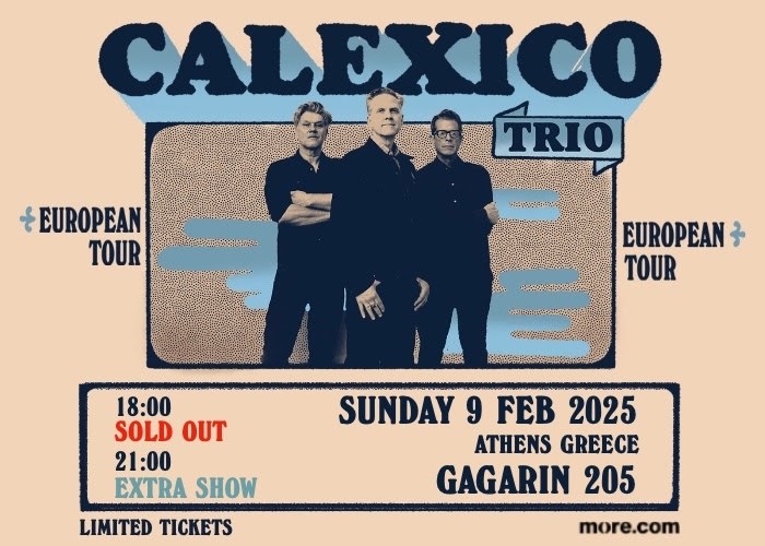 CALEXICO Trio @ Gagarin 205 - Extra show