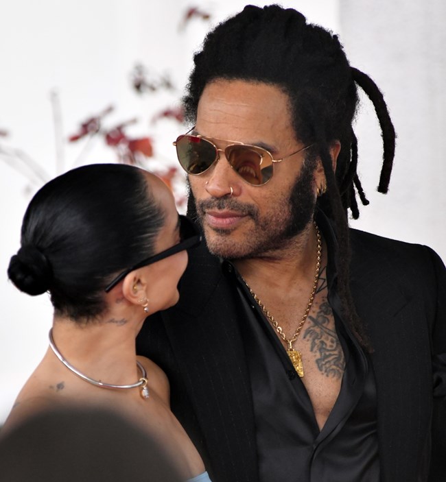 Lenny Kravitz Zoe Kravitz
