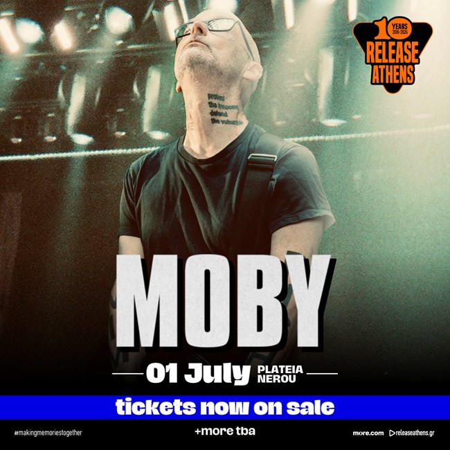 Moby @ Release Athens 2026