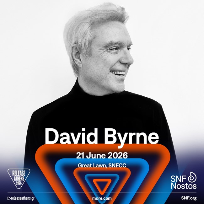 David Byrne @ Release Athens x SNF Nostos 2026