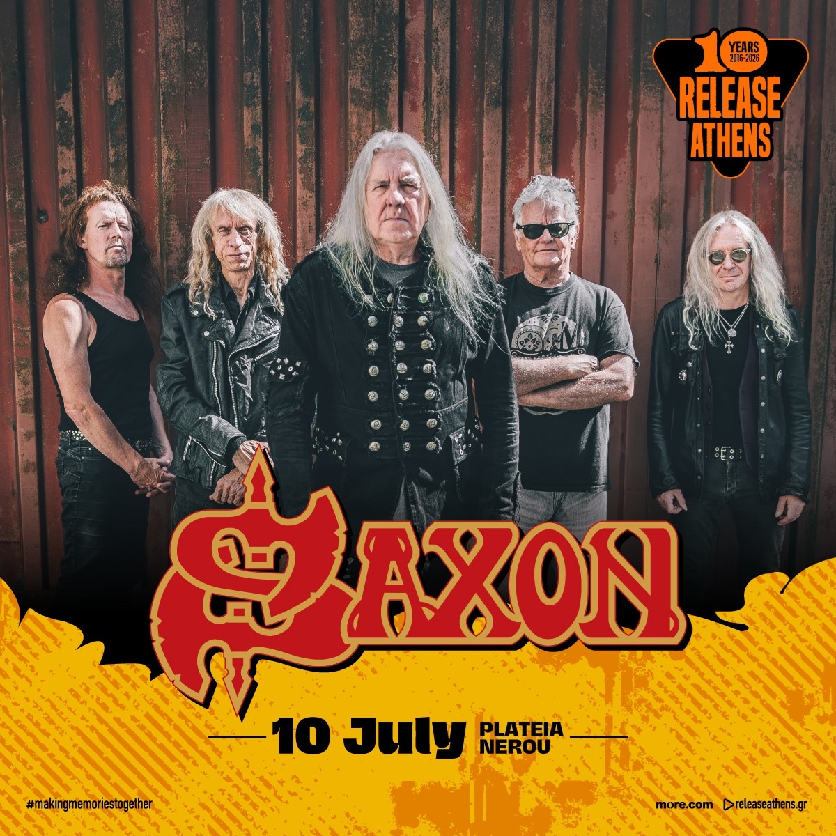 Saxon @ Release Athens 2026