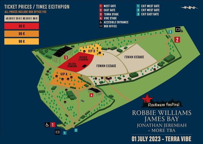 Rockwave festival 2023 tickets July 1st