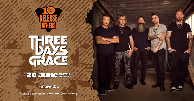 Three Days Grace @ Release Athens 2026