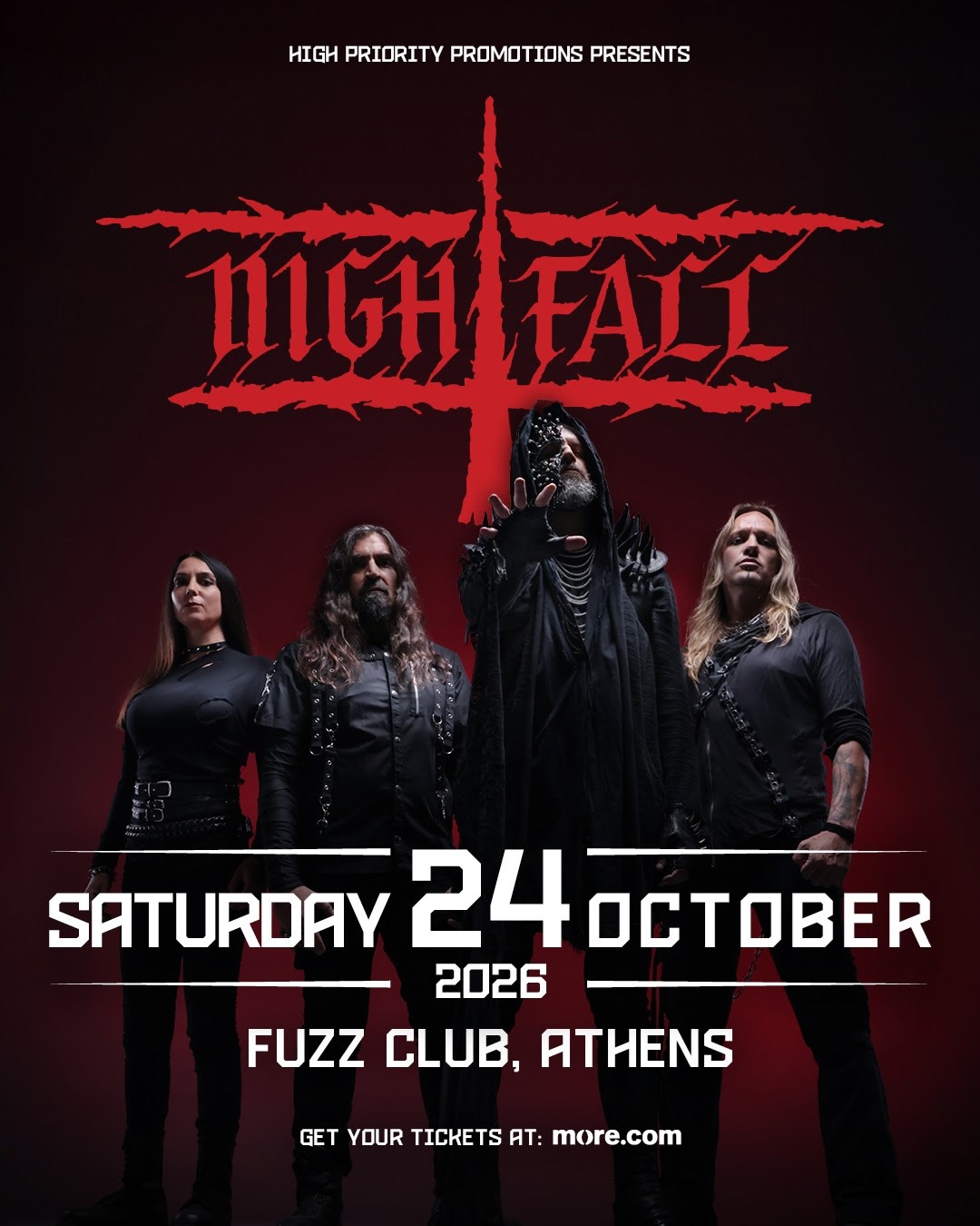 Nightfall live @ Fuzz (new date)