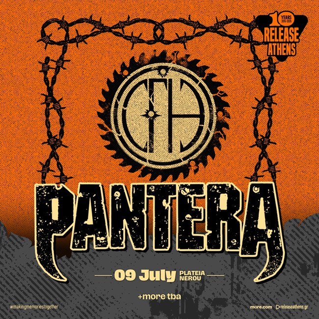 Pantera @ Release Athens 2026