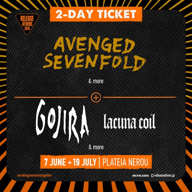 2-day ticket Release Athens 2025