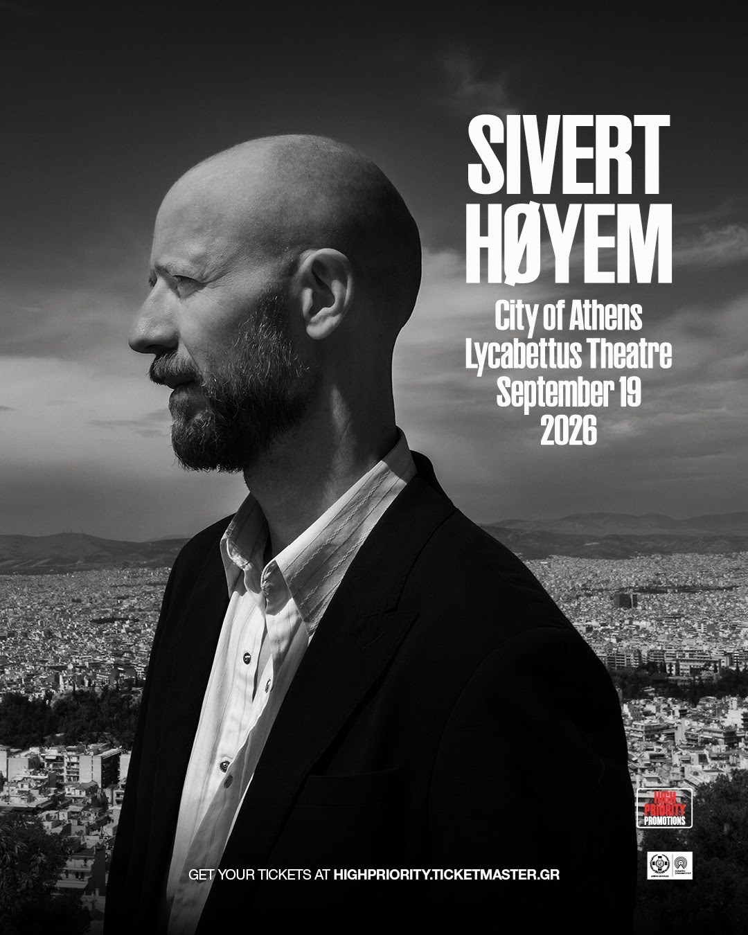 Sivert Høyem live @ Lycabettus Theatre Athens