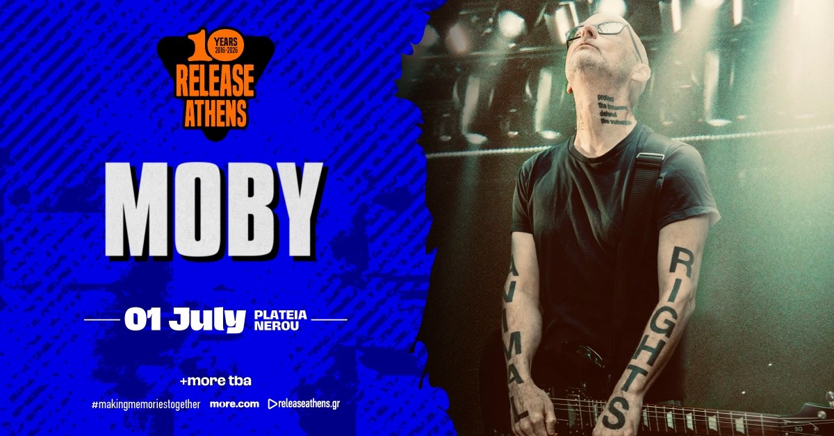 Moby @ Release Athens 2026