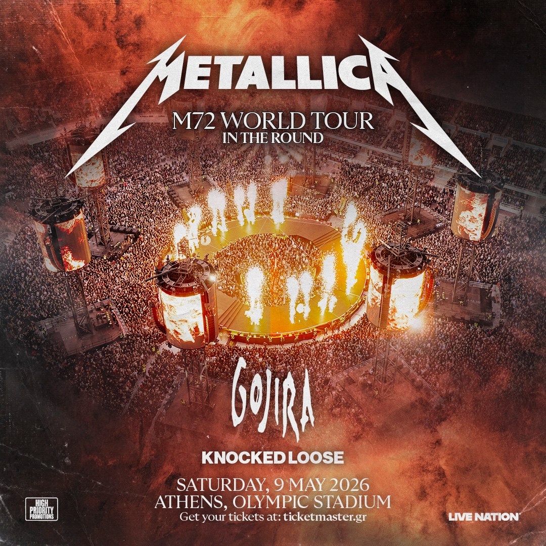 Metallica live in Athens