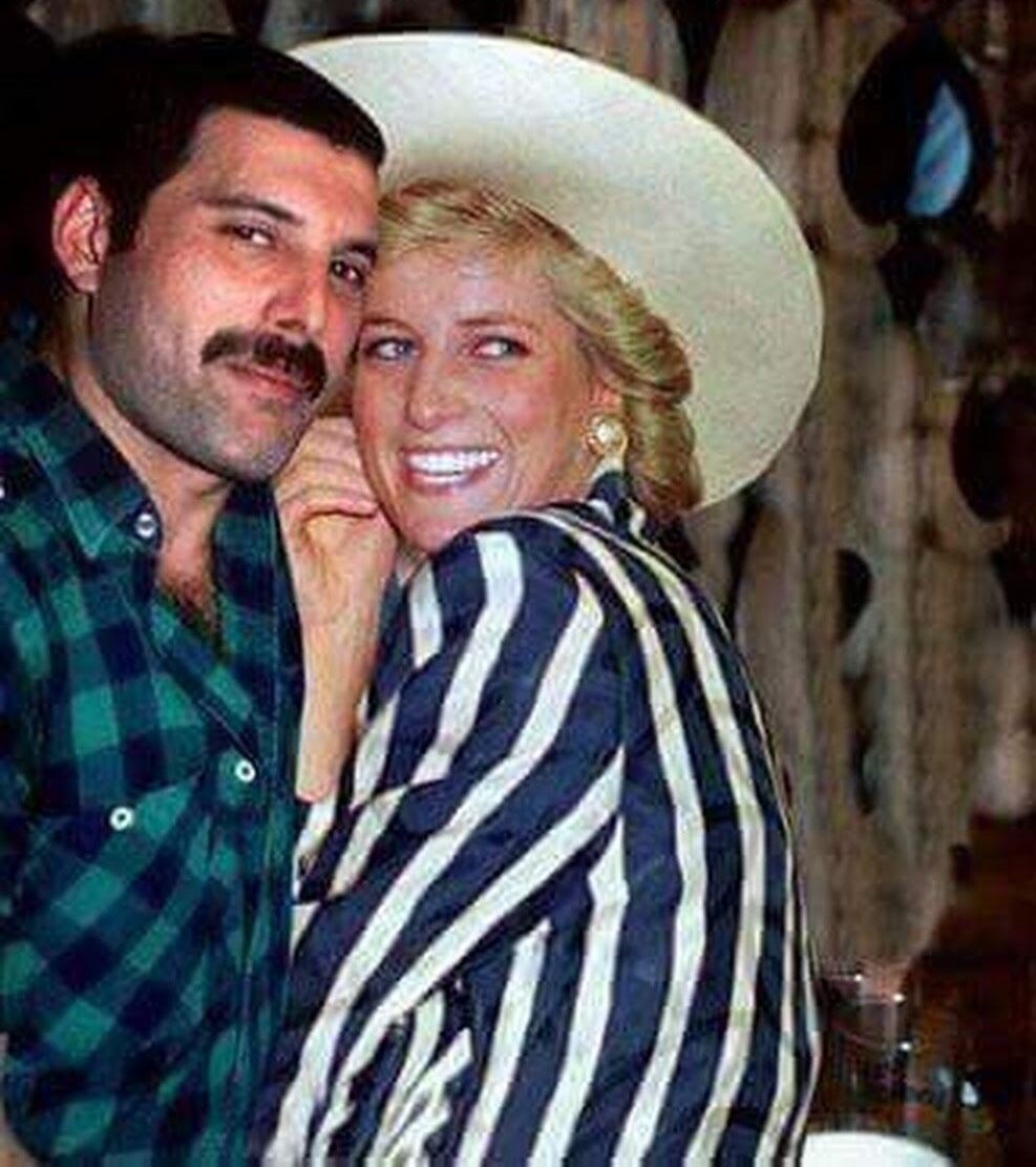 Freddie Mercury & Princess Diana