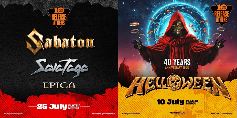 Sabaton - Helloween @ Release Athens 2026