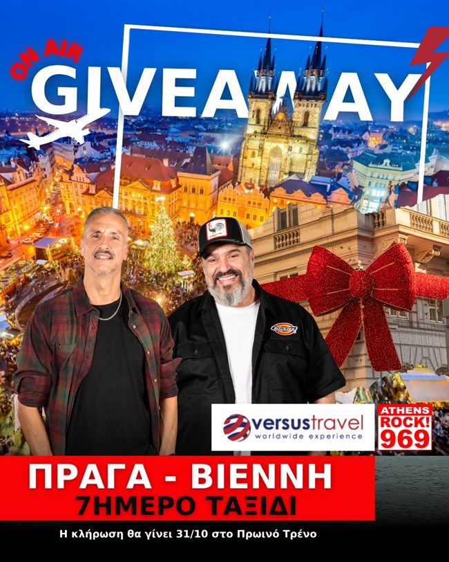 Giveaway 969 Rock FM - Versus Travel