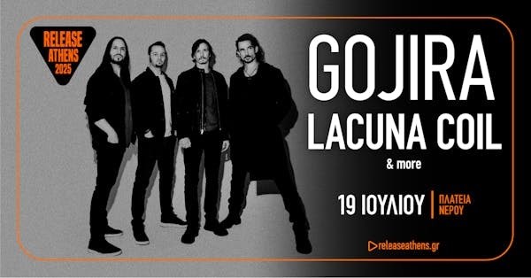 Gojira @ Release Athens 2025