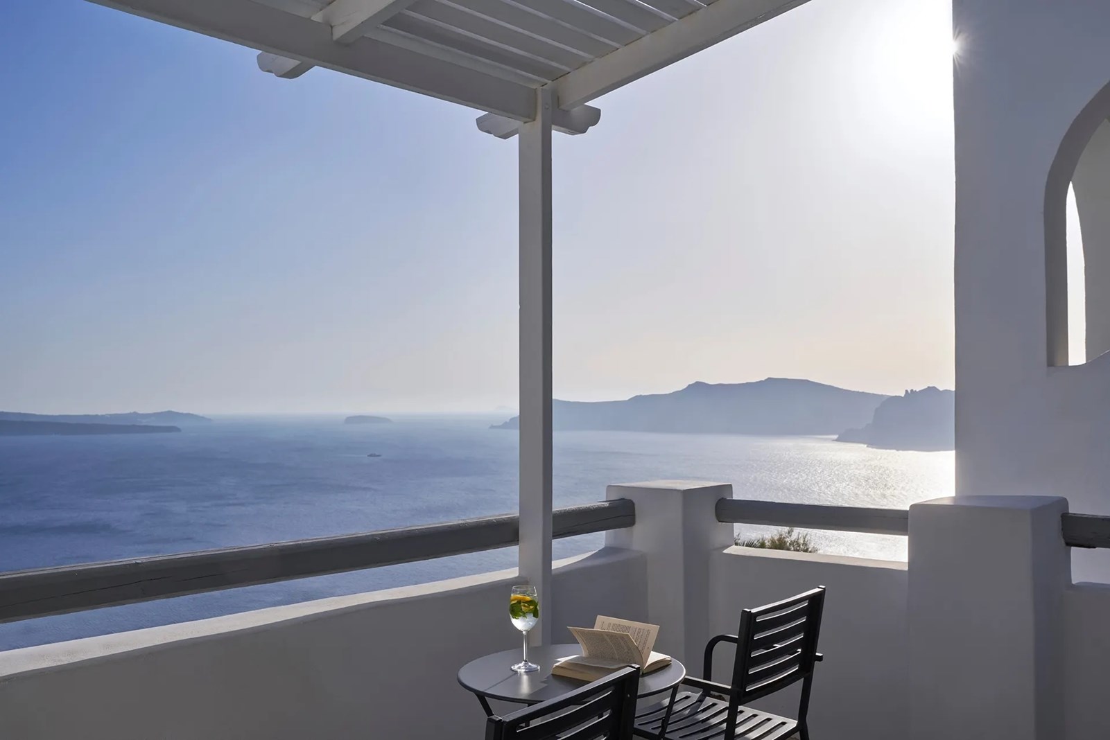 Mr & Mrs White Oia Santorini