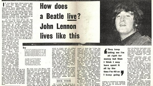 #RockThisDay - 4 Μαρτίου: Ο John Lennon δηλώνει πως "Οι Beatles είναι πιο δημοφιλείς από τον Ιησού"