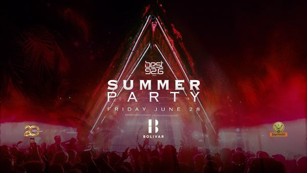 Best 92.6 I Summer Party Fri June 28 Bolivar