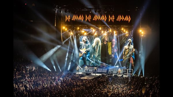Η εμφάνιση των Def Leppard στο τηλεοπτικό show του Jimmy Kimmel