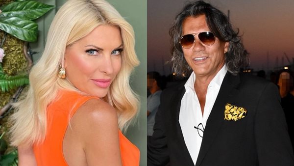 Ελένη Μενεγάκη & Ηλίας Ψινάκης ποζάρουν μαζί στην καλοκαιρινή τους βόλτα