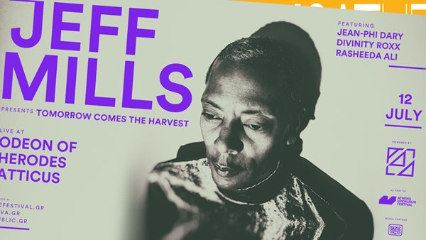 Jeff Mills στο Ηρώδειο!