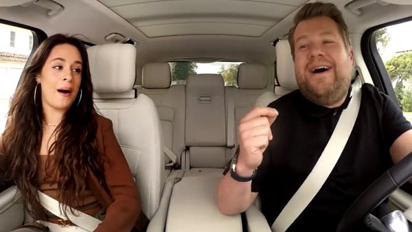 Το διασκεδαστικό carpool karaoke της Camila Cabello με τον James Corden