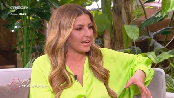 Η Έλενα Παπαρίζου στην "Ελένη": "Μερικές φορές πρέπει να εμπιστευόμαστε και το ένστικτο"