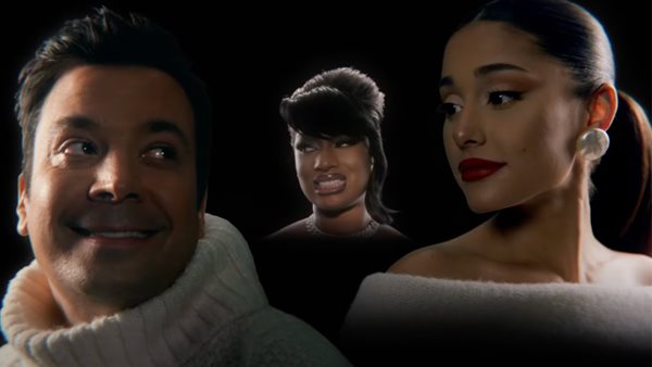 "It Was A… (Masked Christmas)" - Το surprise single του Jimmy Fallon με τις Ariana Grande & Megan Thee Stallion