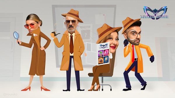 Η κριτική επιτροπή του "The Masked Singer" στην πρώτη κοινή φωτογραφία
