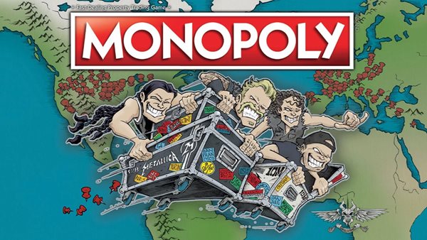 Οι Metallica λάνσαραν τη Monopoly World Tour Edition