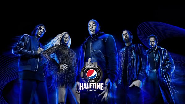 Dr.Dre, Eminem, Kendrick Lamar, Snoop Dogg & Mary J. Blige στο φετινό Super Bowl Halftime Show