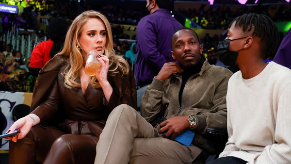 Adele & Rich Paul - Το διασκεδαστικό date night σε αγώνα του NBA