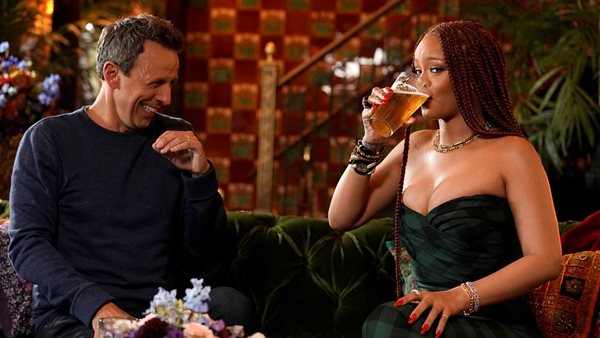 Drinking game της Rihanna σε γνωστό τηλεοπτικό show