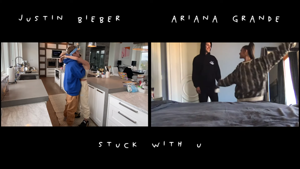New Release - Άκου το "Stuck With U" από Justin Bieber & Ariana Grande