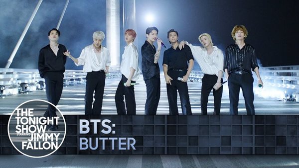 "Butter" - Η εντυπωσιακή ζωντανή εμφάνιση των BTS στο show του Jimmy Fallon