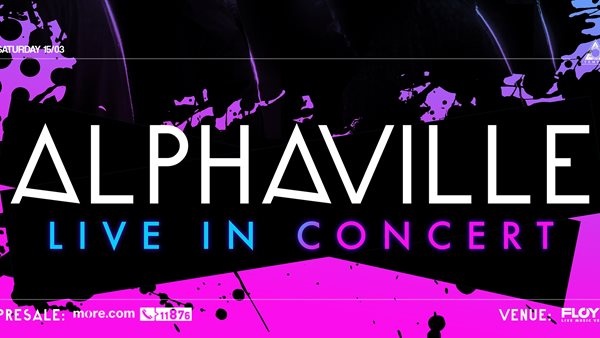 Οι θρυλικοί Alphaville ζωντανά τον Μάρτιο στην Αθήνα